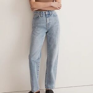 Madewell baggy straight jeans